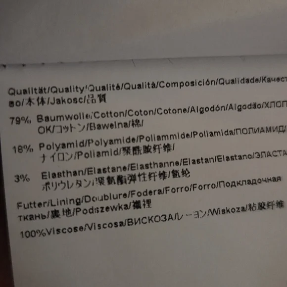 Hugo Boss Women's Floral Print Black And White Long Button Down Blazer Size 4 - Picture 11 of 11